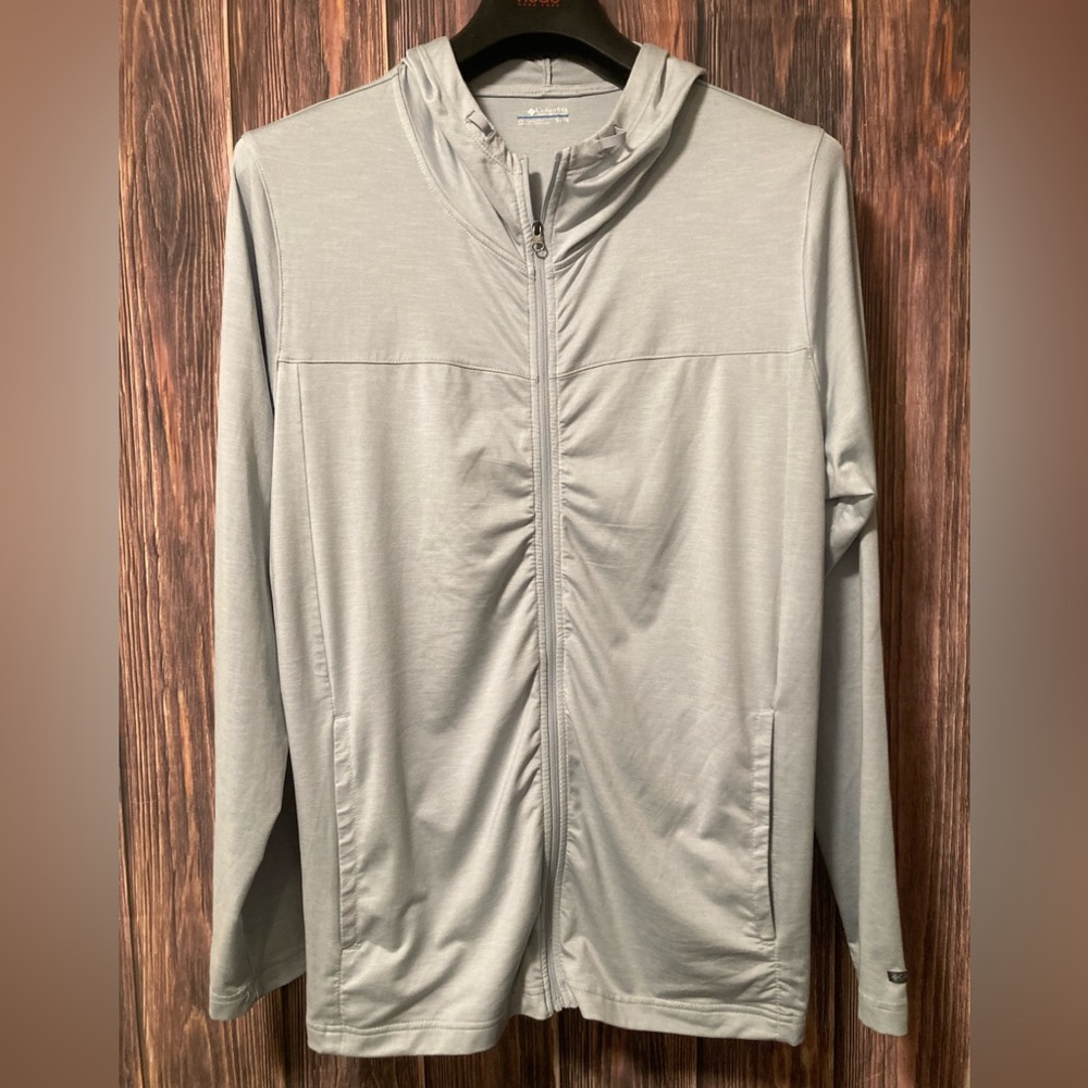 Columbia Sportswear Full Zip Polyester Sweatshirt Hoodie - Women’s Size XL